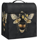 cfpolar Kitchen Aid Mixer Cover Compatible with 6-8 Quarts Animal Bee Flower Stand Mixer Cover Kitchen Aid Mixers Accessories Appliance Organizer Bag Dust Covers with Zipper Pocket