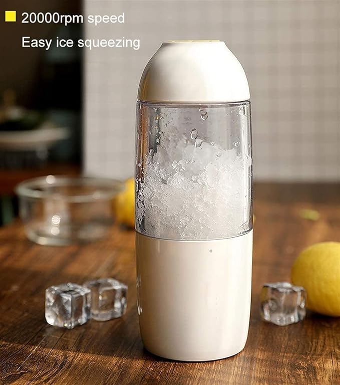 Portable Blender Personal Size Blender for Smoothies Juice and Shakes Mini Blender with Powerful Motor 2000mAh Rechargeable Battery 4 3D Blades for Home Travel Office