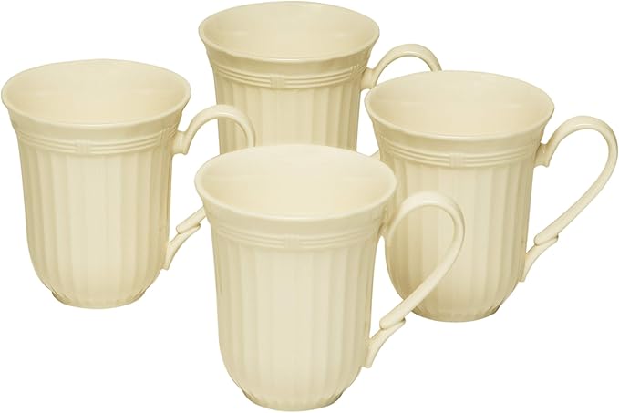 Red Vanilla FE900-415 Tuscan Villa Mugs 14-Ounce Set of 4