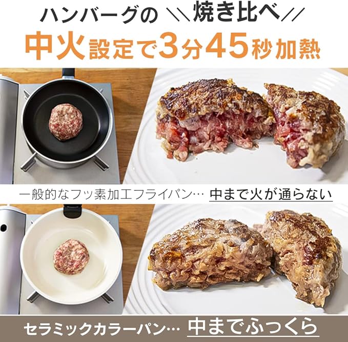 IrisCeramic Color Bread IH corresponding Kitchen Chef [5] Gray 13-Piece Set (IH Compatible) Frying pan take a Handle CC-SE13N