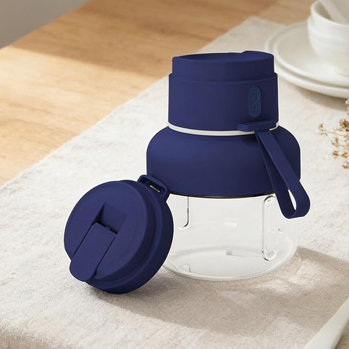 Zopsc Cordless Portable Personal Blender 850ml Juicer Cup with Lid and Straw USB Charging Easy Cleaning for Shakes Gym Travel Kitchen