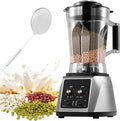 2200W Commercial Soy Milk Maker Smoothie Blender 6L/7L Nut Processor with 8-Blade 9-Speed Adjustable Timer (6L)