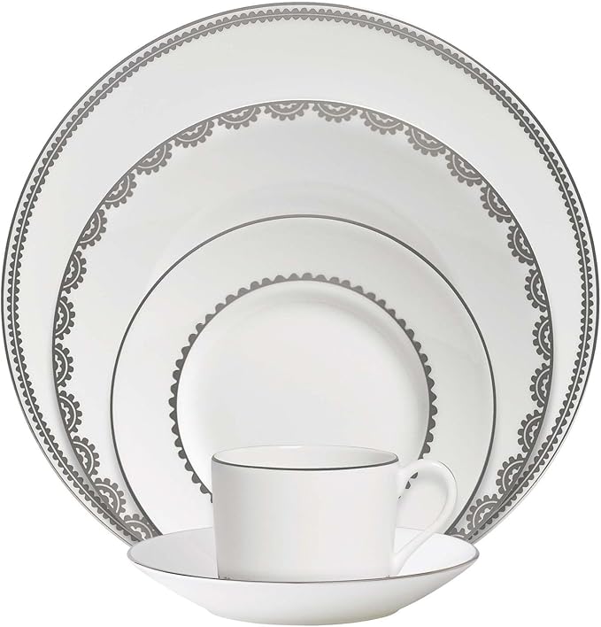 Wedgwood Vera Flirt Dinner Set - 5 ct