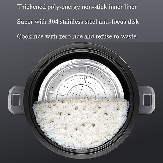Household Electric Rice Cooker Commercial Non-Stick Large Rice Cooker Automatic Insulation For Hotels Restaurants Canteens Schools(15L)