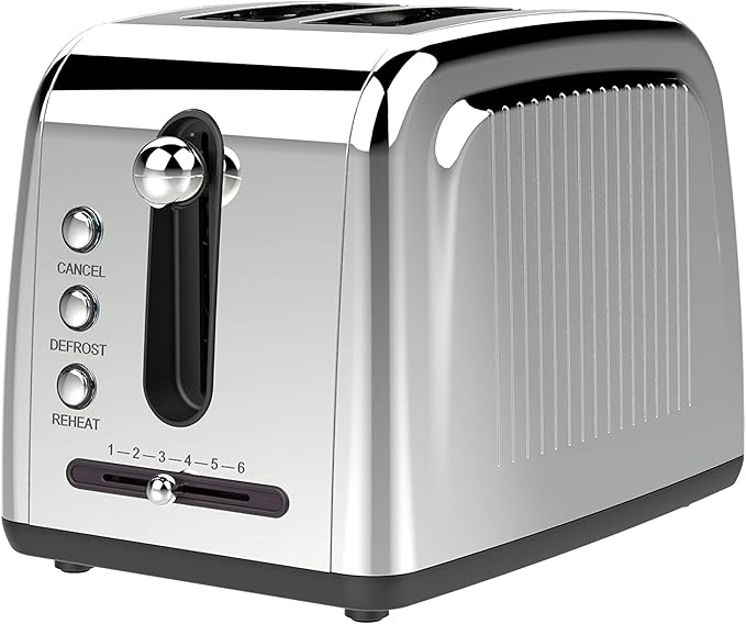 Extra Wide Slot 2-Slice Toaster