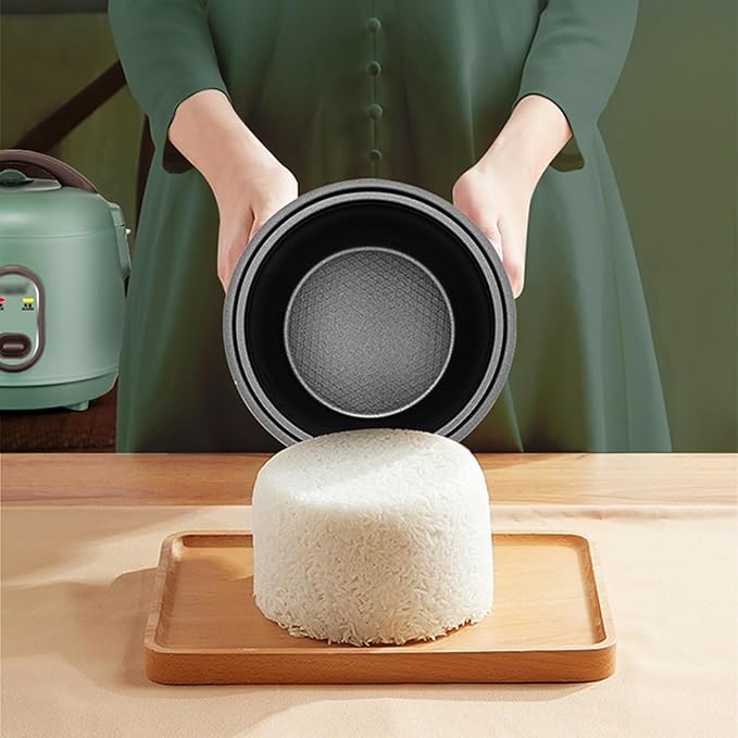 GRFIT Electric Rice Cooker Multifunctional Small Intelligent Cooking Students Dormitory Electric Rice Cooker 1-2 People (Color : A)
