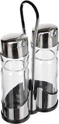 IBILI Cruet Set 27 x 12 x 6 cm Silver/Transparent