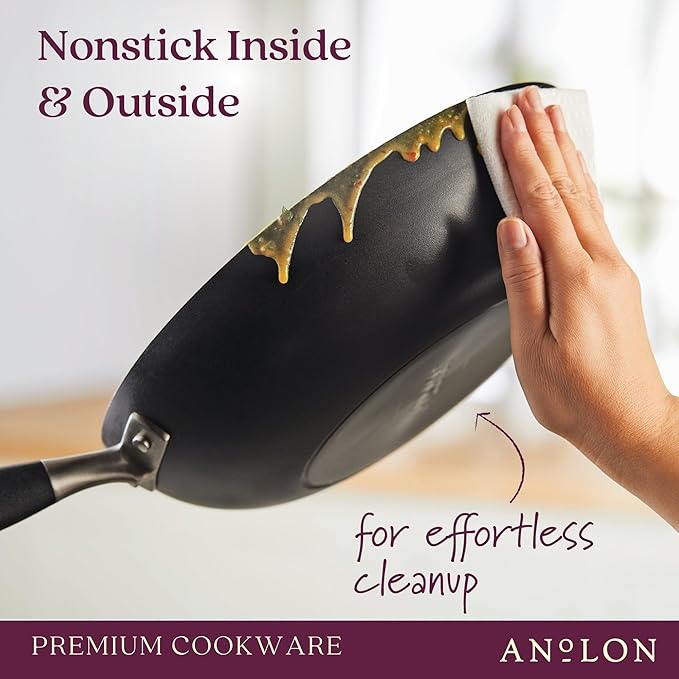 Anolon Advanced Home Hard Anodized 11-Piece Cookware Set