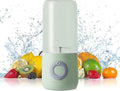 Mini Portable Blender Personal Size Blenders For Shakes And Smoothies With 6 Ultra Sharp Blades 17 Oz(500mL) Mini Blender USB Rechargeable For Travel/Picnic/Office/Gym (GREEN)