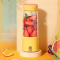 Portable BlenderUSB Rechargeable Personal Mixer for Juice and Shakes Mini Blender with Two Blades for TravelGym and More
