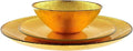 AURA 12PC Dinnerware Set Gold