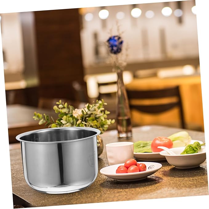 Rice Cooker Liner Stainless Steel Non Stick Pan -wave Oven