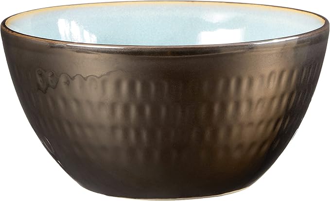 Gourmet Basics by Mikasa 5203746 Anastasia Dinnerware Set (Service For 4) Blue