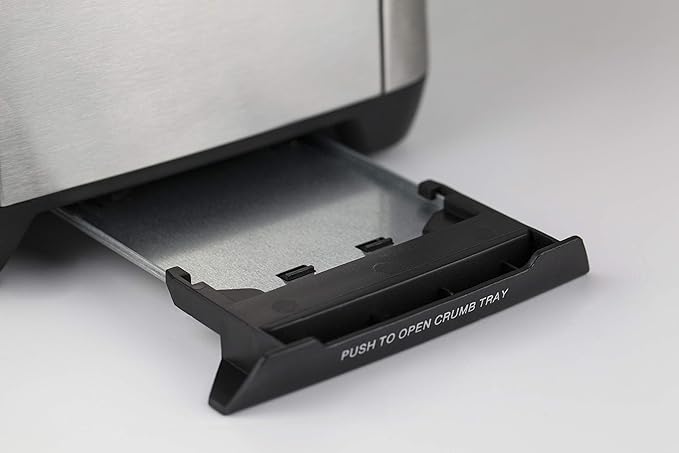 Caso Design Inox 2 Two-Slice Toaster with Wire Warming Basket Attachment 12778