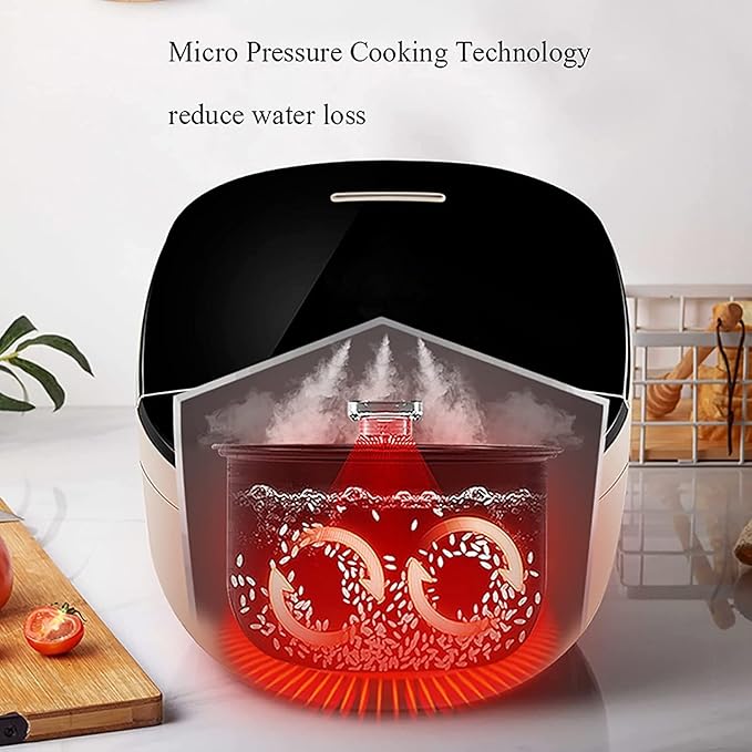 Rice Cooker Home Multi-Function Rice Cooker 24H Reservation and Heat Preservation Thicken Non-Stick Liner for 2-8 People