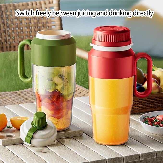 1300ml Electric Juicer Portable Smoothie Blending Rechargeable Multifunction Fruit Mixer Machine Juicer Maker Blending C