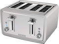 BLACK+DECKER 4-Slice Toaster Stainless Steel TR4900SSD
