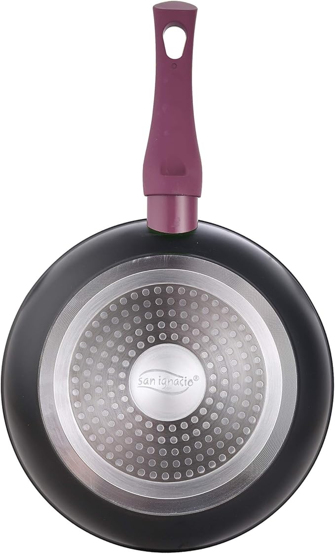 San Ignacio 8-Piece Stainless Steel Cookware with Pan Set (18.22 and 26 cm) in Pressed Aluminium Induction