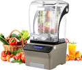 1.8L Ice Crusher Touch Soybean Milk Fruit Juice Regulation Timing Sound Insulation with Cover Milk Tea Shop Smoothie MachineB