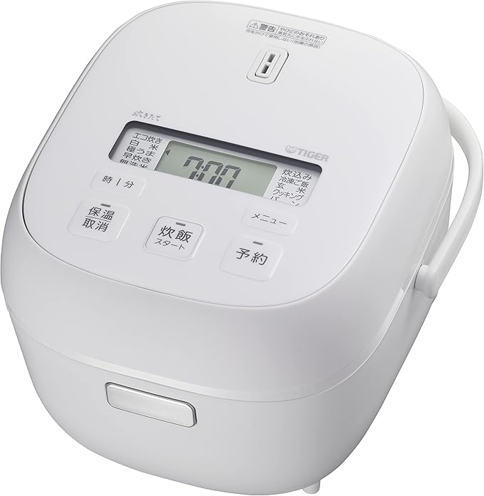 Tiger TIGER JBS-A055 WM [Micon jar rice cooker freshly cooked 3 cups matte white] 100V