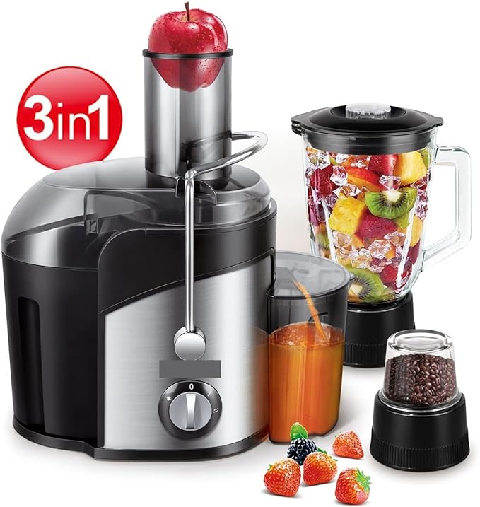 Juicer Machine 800W Blender Maker Extractor Machine Home Kitchen Watermelon Fruit Squeezer (Juicer AU)
