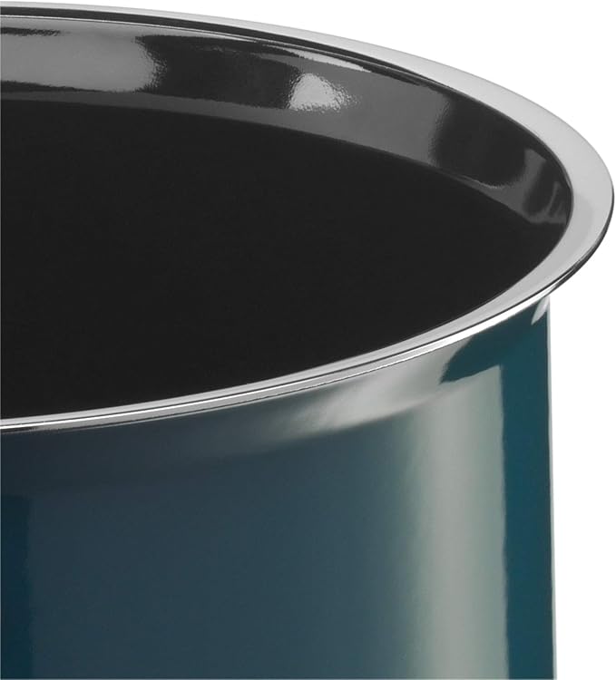 Silit Compact 4-Piece Induction Saucepan Set with Glass Lid Silargan Functional Ceramic Induction Pots Set Nickel-Free Petrol Blue