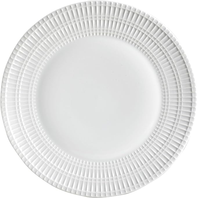 Everyday White Dillan 12 piece Dinnerware Plate Bowl Set Service for 4