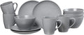 Kitwe Breakfast Set 12 Piece Grey