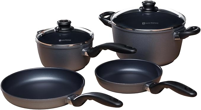 6 Piece Set Kitchen Kit Black