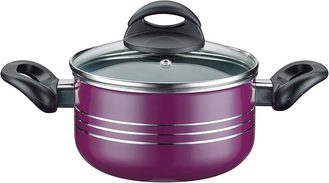 GSW Milano Color 158107 4-Piece Cookware Set Purple