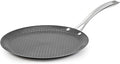 Cuisinart FusionPlus Hybrid Nonstick Stainless Steel Cookware 12-Inch Round Griddle Pan with PFAS-Free PURELYSEAR Ceramic Technology Scratch Proof Cool Grip Handles Dishwasher Safe