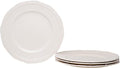 Red Vanilla FE900-401 Tuscan Villa Dinner Plates (Set of 4) 11 White
