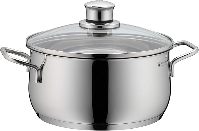 WMF 730036040 Diadem Plus Cromargan Pot Set Silver 3-Piece