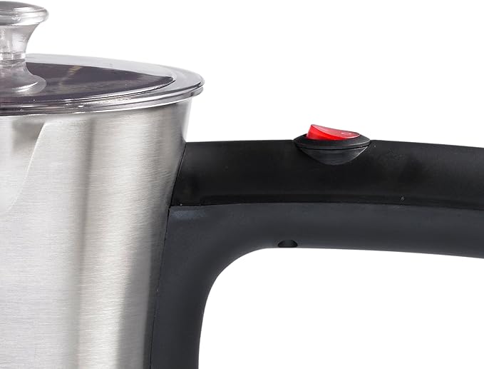 Brentwood Appliances TS-117S Electric Turkish Coffee Maker 4-Cup Stainless Steel/Black