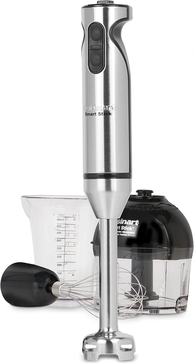 CUISINART SmartStick 2-Speed Hand Blender with Chopper Attachment