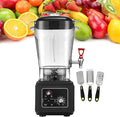 45000rpm Countertop Blenders Smoothie Mixer Soy Milk Machine for Shakes Juice Extractor Cooking Machine with Timer and 7 Speed Control Nut Mill 11l/15l/19l (Black)19L