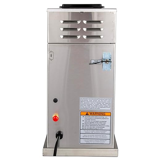 BUNN 12950.0360 12 Cup CWTF15-TC Automatic Commercial Thermal Coffee Brewer Black/Stainless (120V)