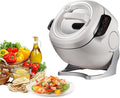 6L Intelligent Automatic Cooking Machine With 360° Rotating And 3D All-Round Heating Adjustment 3 Gears Firepower And Pot Body For Home Restaurant