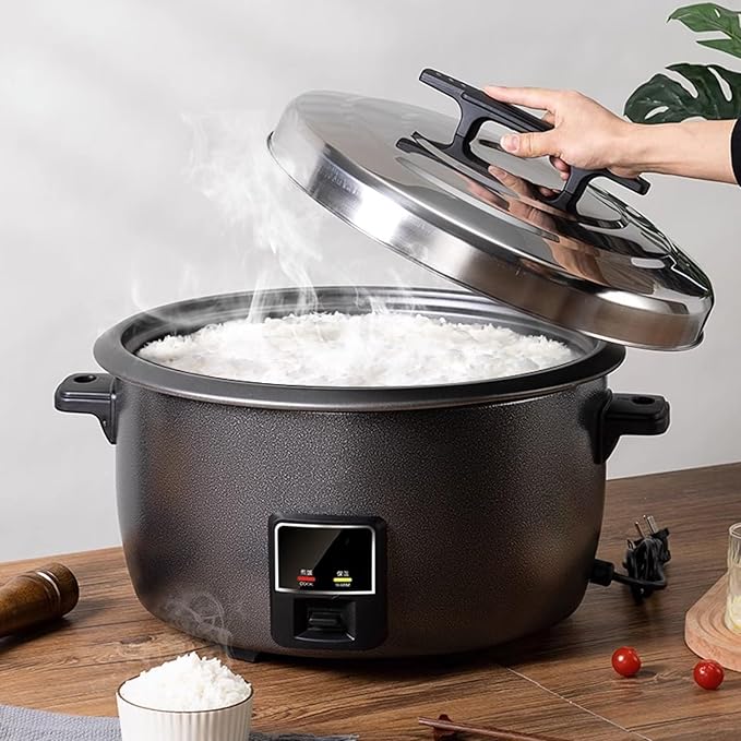 Commercial Rice Cooker/WarmerOne-Touch Rice Cooker and Steamer8-45L Extra-Large Capacityfor RestaurantsHotels and Catering Rice Cooker(13L)