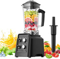 Blenders for Kitchen Smoothie Blender with Timer - Countertop Blenders with 68oz Dishwasher-Safe Pitcher Ice Crushing &amp Frozen Fruit Black