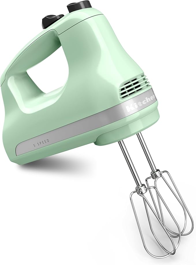 KitchenAid K400 Variable Speed 56oz Blender &amp 5-Speed Ultra Power Hand Mixer - Pistachio
