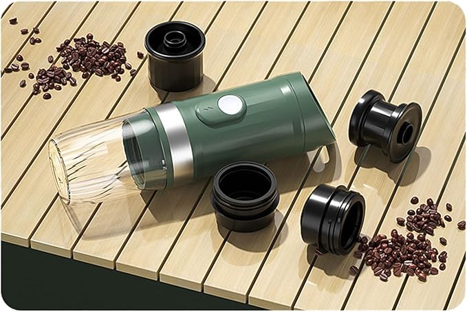 Portable Espresso Machines Rechargeable Electric Coffee Machines For Capsuled Ground Coffee For Car Camping Travelling
