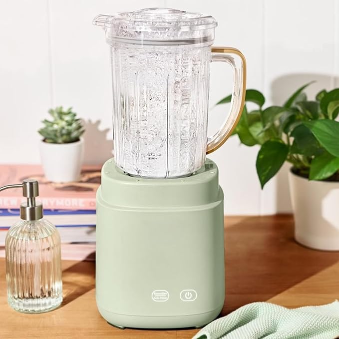 3-in-1 Kitchen System with Powerful Motor Food Processor Personal Blender &amp Multiple Functions for Smoothies (Sage Green)
