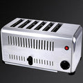 6 Slice Toaster Stainless Steel Upgrades Commercial Toaster with Wide Slots &amp Removable Crumb Tray - Toast Meatloaf Sandwiches Bagel
