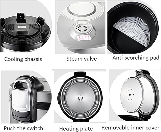 Household Large Rice Cooker Commercial Rice Cooker/Slow Cooker Thicken Non-Stick Inner Pot For Hotels Restaurants Canteens Schools