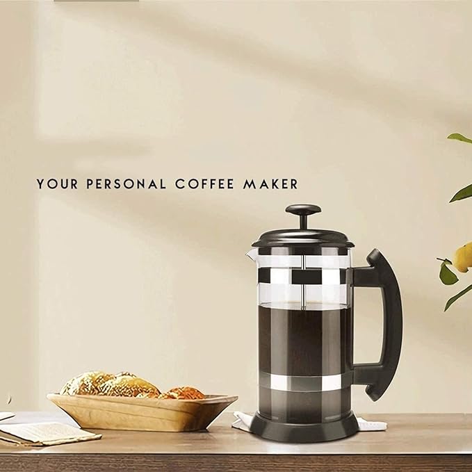 Press Coffee/Tea Coffee Pots Coffee Maker Kettle Stainless Steel Glass Thermos Coffee &amp Tea Carafes 1000ML