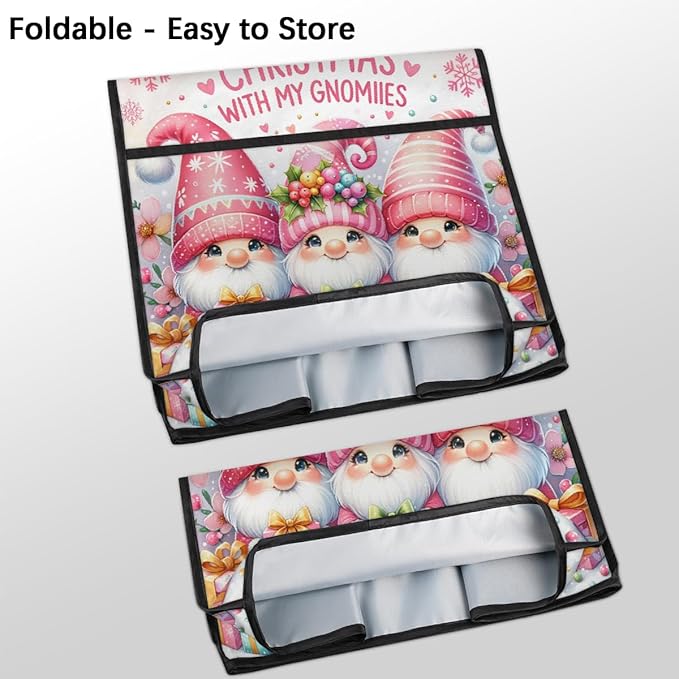 cfpolar Kitchen Aid Mixer Cover Compatible with 6-8 Quarts Christmas Pink Dwarf Holly Stand Mixer Cover Kitchen Aid Mixers Accessories Appliance Organizer Bag Dust Covers with Zipper Pocket