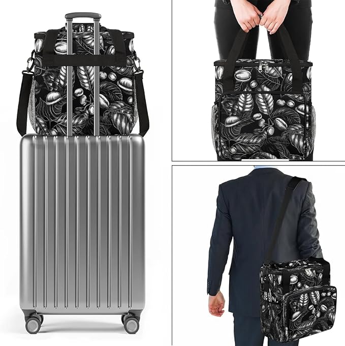 Coffee Beans Coffee Maker Carrying Bag for Keurig K-Mini or K-Mini Plus Storage Portable Coffee Maker Travel Bag