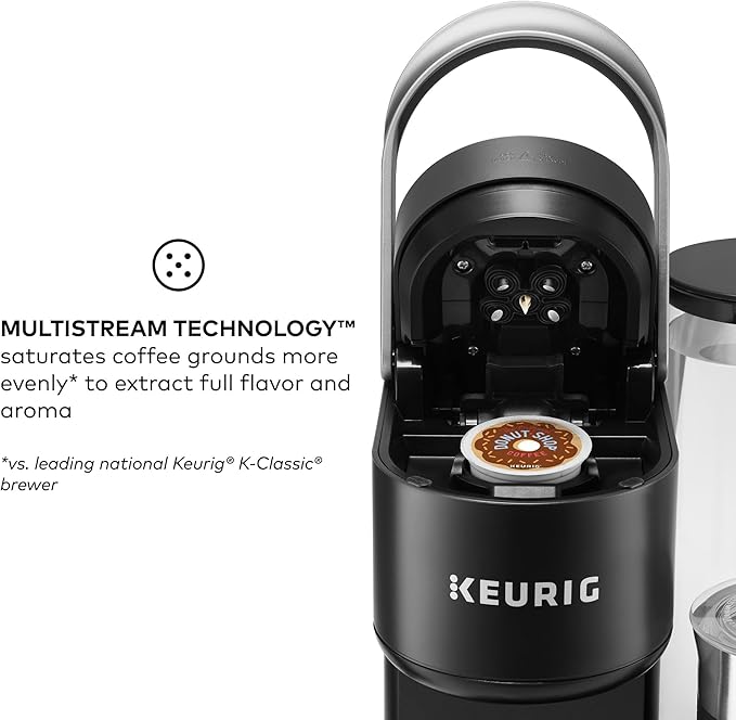 Keurig K-Cafe Essentials Single Serve K-Cup Pod Coffee Maker Black