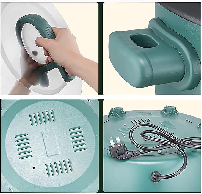 Rice Cooker Household/Commercial Adjustable Temperature Canteen Restaurant Large Insulation Rice Cooker for 8-30 People (8L) ()